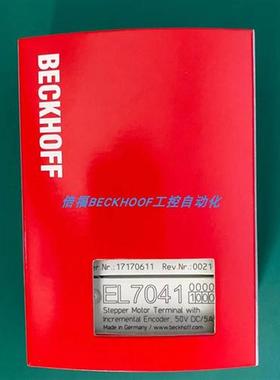 EL70411000 EL5002 EL4034EL3142  EL7041 ES7041 倍福模块现货