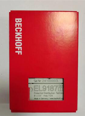 德国BECKHOFF模块EL9187 EL6900 EL9183 EL2521