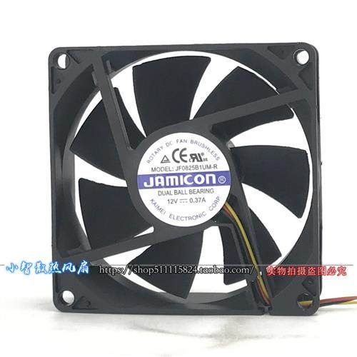 原装JAMICON JF0825B1UM-R DC12V 0.37A 80*25MM机箱散热风扇