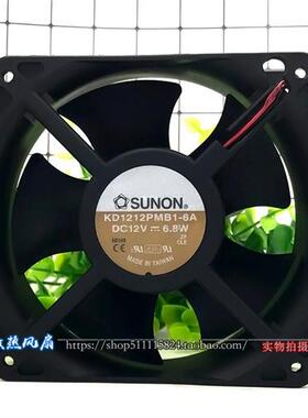 12CM  12V 6.8W KD1212PMB1-6A大风量机箱散热风扇12038