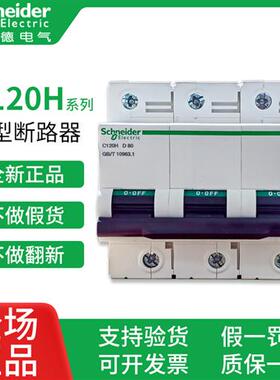 小型空气开关C120H 1P 2P 3P 4P 高分断D80 100A微型断路器