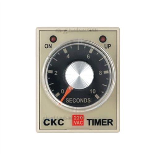 CKC时间继电器AH3-3变压器降压包装机械计时器AH3-2封口罩机220V