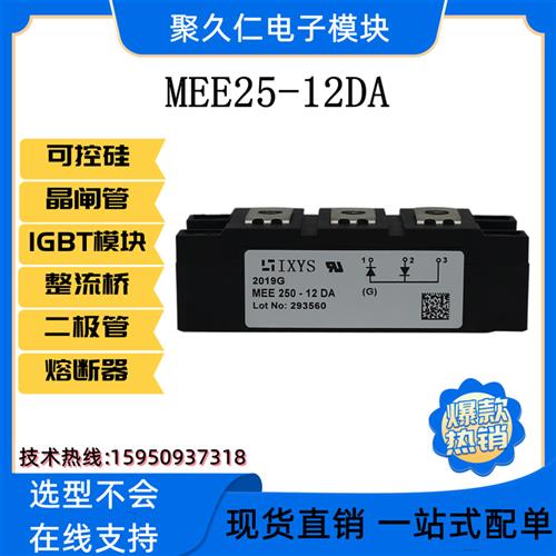 全新艾赛斯可控硅MEE250-12DA MCC132-12IO1B MCC162-16IO1模块