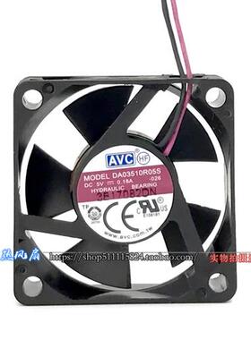 原装 5V 0.18A 3.5CM 3510 静音机箱小型散热风扇 DA03510R05S