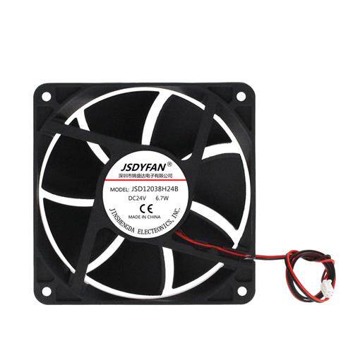 JSD12038H24B 12038 24V 6.7W 12CM 变频器风扇 双滚珠