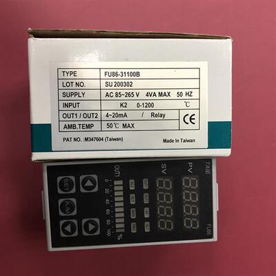 台湾台仪温控器FU86-31100B原装正品假一罚十