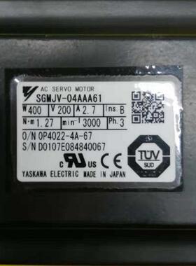 SGMJV-04AAA61 伺服电机成色漂亮保修3个月 议价