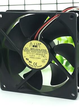 9CM 12V 0.25A机箱  静音 散热风扇 AD0912HS-A76GL 9025