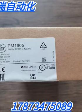 全新原装正品 IFM PM1605 压力传感器 现货销售
