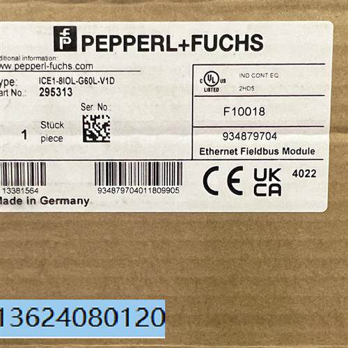ICE1-8IOL-G60L-V1DP+F以太网IO模块(295313)