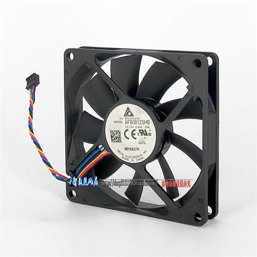 原装 8CM 8015 双滚珠 12V 0.40A 大风量散热风扇 AFB0812SHB
