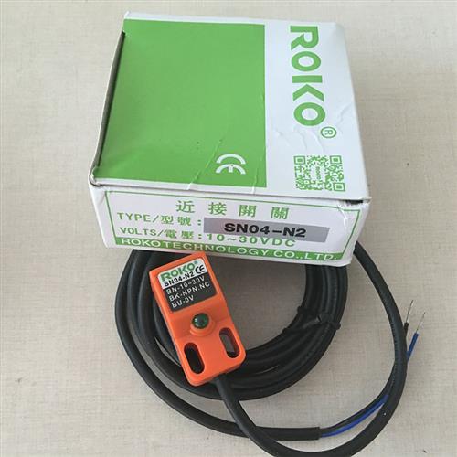 假一罚十台湾SN04-N2方型接近开关 传感器 感应器NPN三线常开