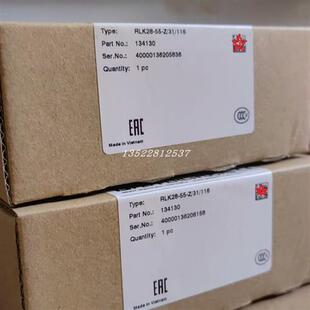 116德国反射板型光电传感器 RLK28 货号134130现货