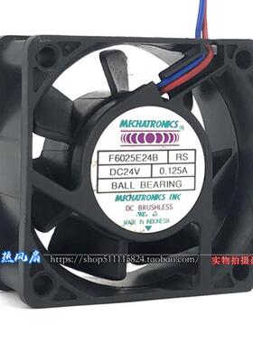 F6025E24B2 6CN 24V 0.125A 变频器散热风扇 双滚珠