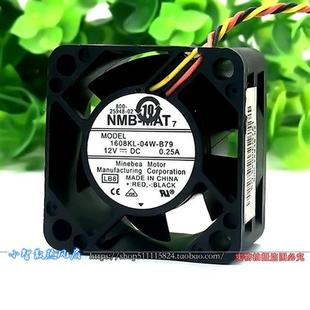 1608KL 0.25A 04W B79 厘米滚珠大风量散热风扇 4020 4CM 12V