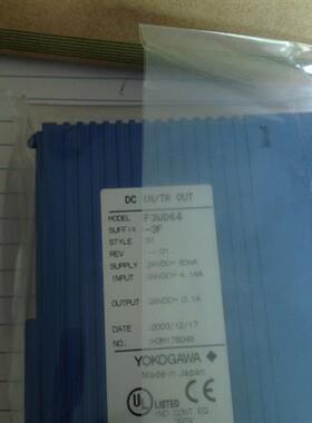 现货全新原装yokogawa/模块F3SP28-3N