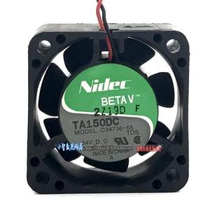 24V 0.15A NIDEC 4CM C34736 4020 散热风扇变频器风扇 尼迪克