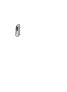 16口超薄以太网交换机FL SWITCH 1016N - 1085255