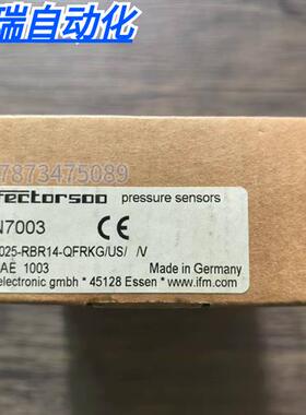全新原装正品 IFM PN7003 压力传感器 实物拍摄 现货销售