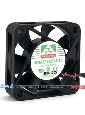 原装5cm 24V 0.25A 机箱电源变频器散热风扇 MGA5024ZB-O15 5015