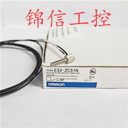 原装正品OMRON/E32-ZC31N M3螺纹弯头90度光纤传感器现货