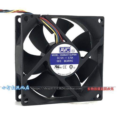 8025 8CM 12V 0.70A 大风力量4针PWM散热风扇DS08025T12UP084
