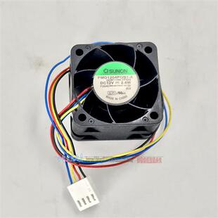 4CM 散热风扇4PWM温控调速大风量静音1U2U机箱12V 4028