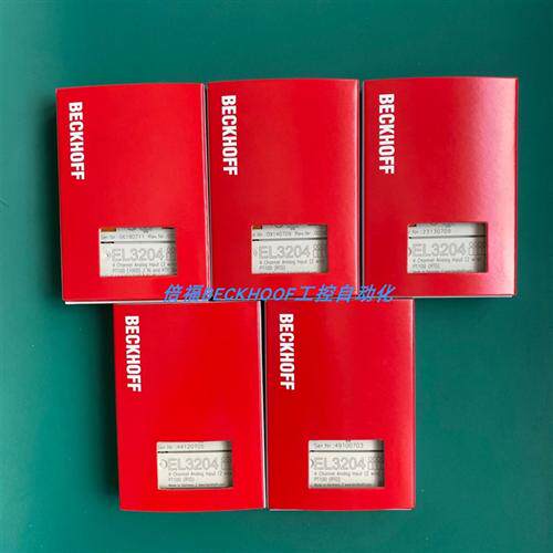 EL3204 EL3101 EL2521 EL1252 EL1502 EL4001倍福模块现货正品
