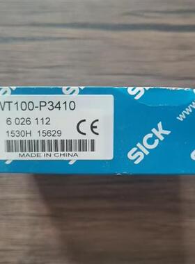 全新原装正品 SICK西克 WT100-P3410 传感器 6026112 现货销售