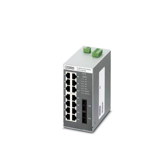 百兆14口交换机2光纤FL SWITCH SFN 14TX/2FX菲尼克斯2891935