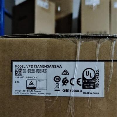 变频器VFD13AMS43ANSAA,全新原装正品