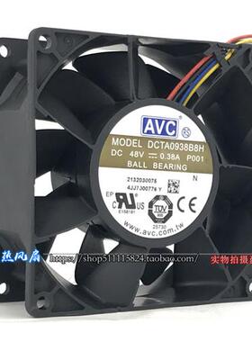 9038 48V 0.38A 4PWM服务器机箱9CM散热风扇DCTA0938B8H P001