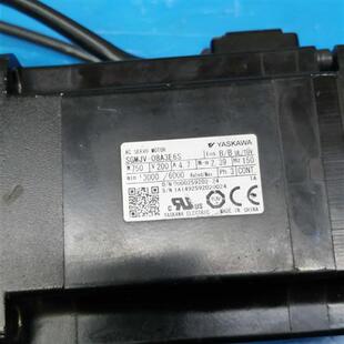 成色漂亮 伺服电机 保修3个月议价 08A3E6S SGMJV