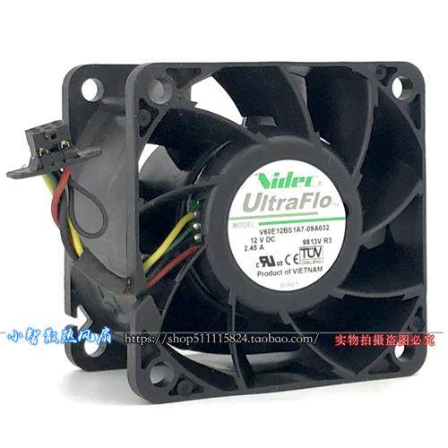 Nidec 12V 2.45A 6CM大风量强力暴力散热风扇V60E12BS1A7-09A032