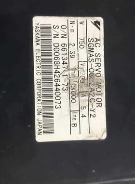 SGMAS-08A2A2C-Y2伺服电机功能包好保质三个月  议价