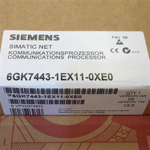全新正品未开封6GK7 443-1EX11-0XE0 6GK7443-1EX11-0XE0现货销售