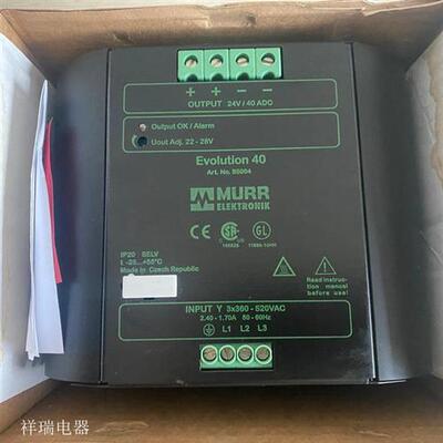 全新原装穆尔开关电源Art.No.85004询价