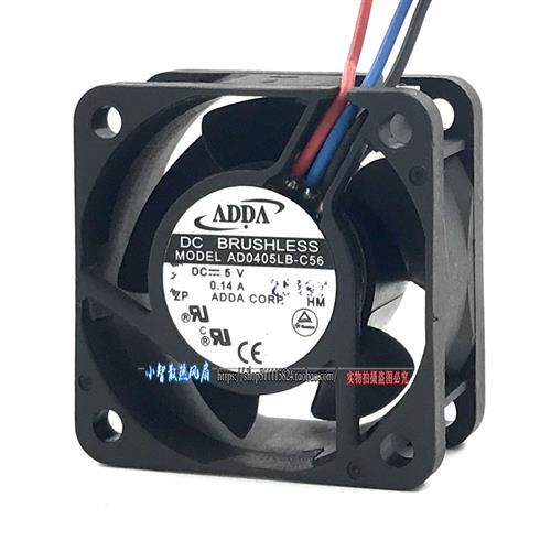 原装 5V 0.14A AD0405LB-C56机箱电源4020 4CM静音散热风扇