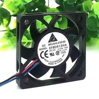 5CM/厘米超薄静音 机箱 散热风扇 EFB0512HA 5010 12V 0.15A