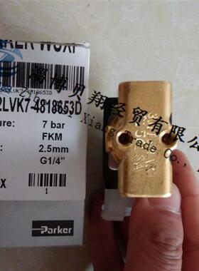 美国派克电磁阀301DG2LVK7-2995-481865C2 24VDC现货正品