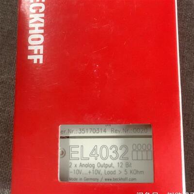 Beckhoff EL4031 EL4032 EL4034 EL4038 模拟量输出模块