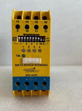 原装安全栅MK13-451EX0-R/230VAC MK13-451EXO-R/230VAC