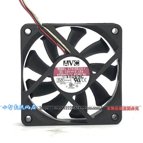 原装 C7015R12LY 12V 0.15A 7CM 机箱 电源 静音 散热风扇7015