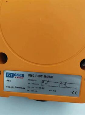全新吉诺接近开关IN60-P80T-A4/SK/IN60-P
