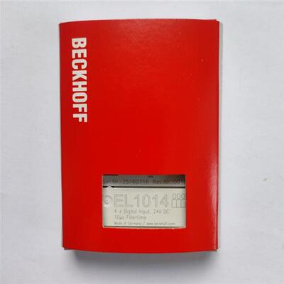 BECKHOFF全新模块 EL3204 EL1014 EL3044 EL32010 有现货