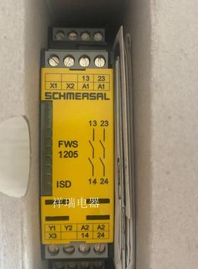 全新原装SCHMERSAL安全继电器 FWS1205 C DC24V