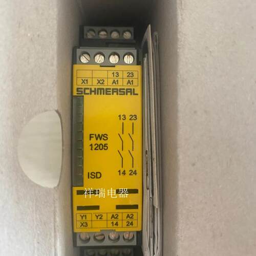 全新原装SCHMERSAL安全继电器 FWS1205 C DC24V