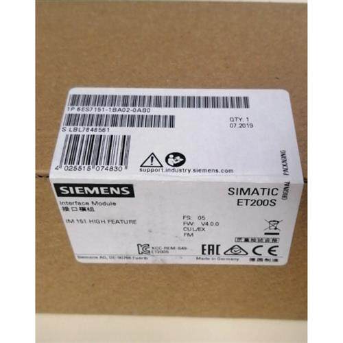 全新正品未开封6ES7 151-1BA02-0AB0 6ES7151-1BA02-0AB0现货销售