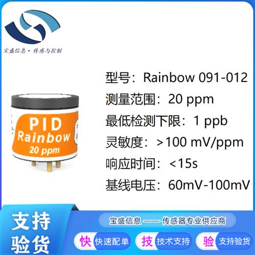 PID光离子气体传感器091-012~091-018美国 可替代PID-A1 PID-AH