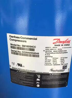 SM185S4CA SM185S4CC SM185S4VA15匹百福马空调压缩机冷库